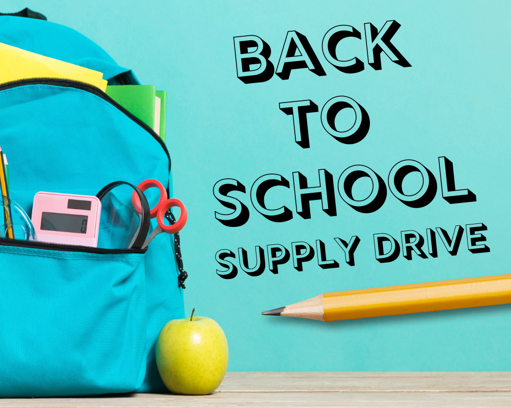 Back To School Supply Drive